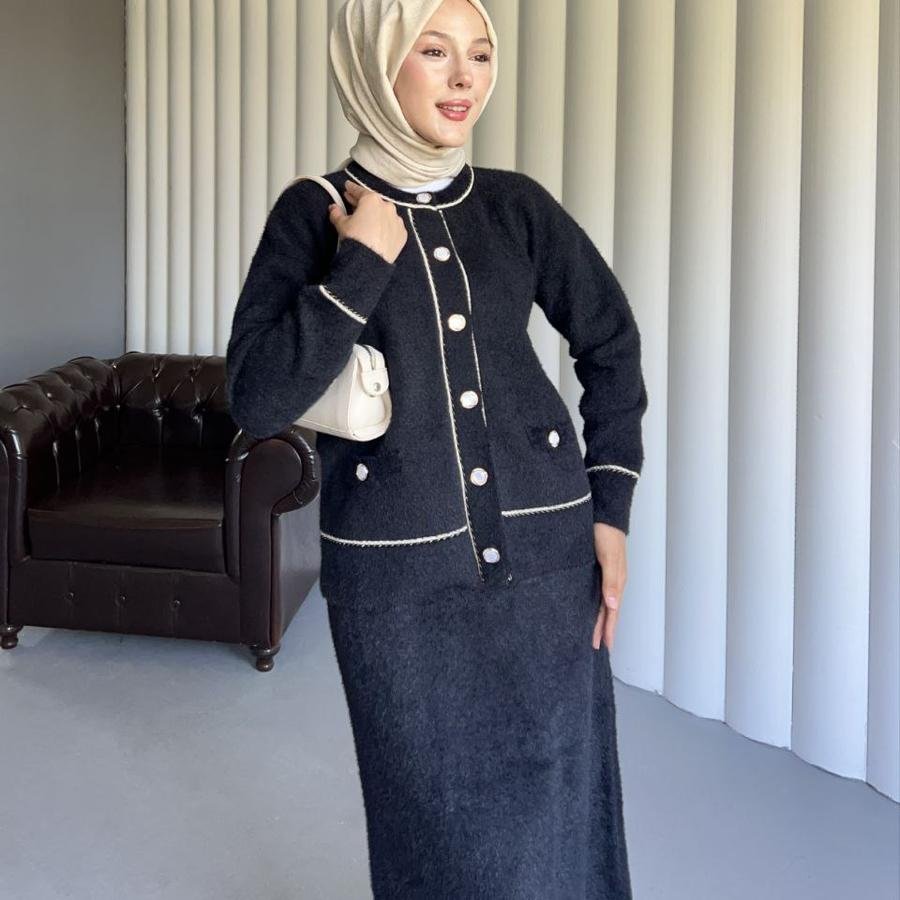 Angora takım siyah - Görsel 2