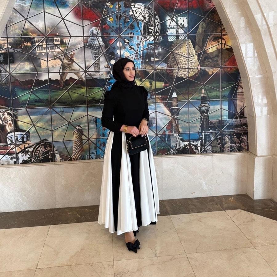 Parçalı Rüya Elbise - Görsel 3