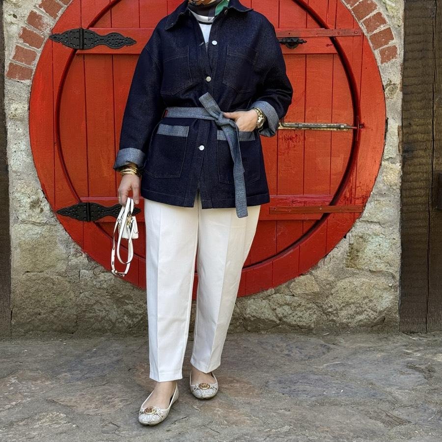 Sim serpmeli kot trenç - Görsel 2