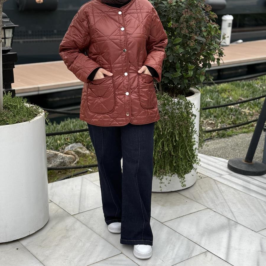 Kapitone mont /kiremit - Görsel 2